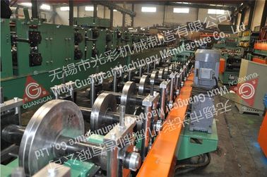 Metal Cable Tray Production Line / Cable Tray Manufacturing Machine Cold Forming