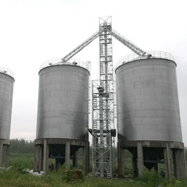 Farm Circle Corrugated Grain Silo Storage With Galvanized Steel Sheets