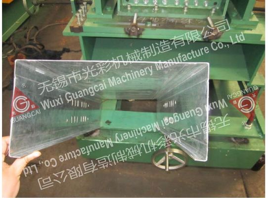 Metal Seamless Rain Gutter 0.3mm Cold Roll Forming Machine